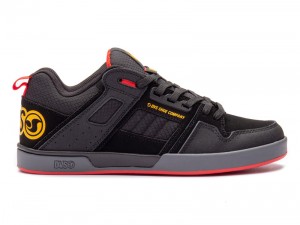 DVS COMANCHE 2.0+ Skateschuhe Herren Schwarz Gelb Rot Österreich | RP45-987