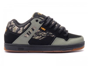 DVS ENDURO 125 Skateschuhe Herren Schwarz Camouflage Österreich | NO56-675